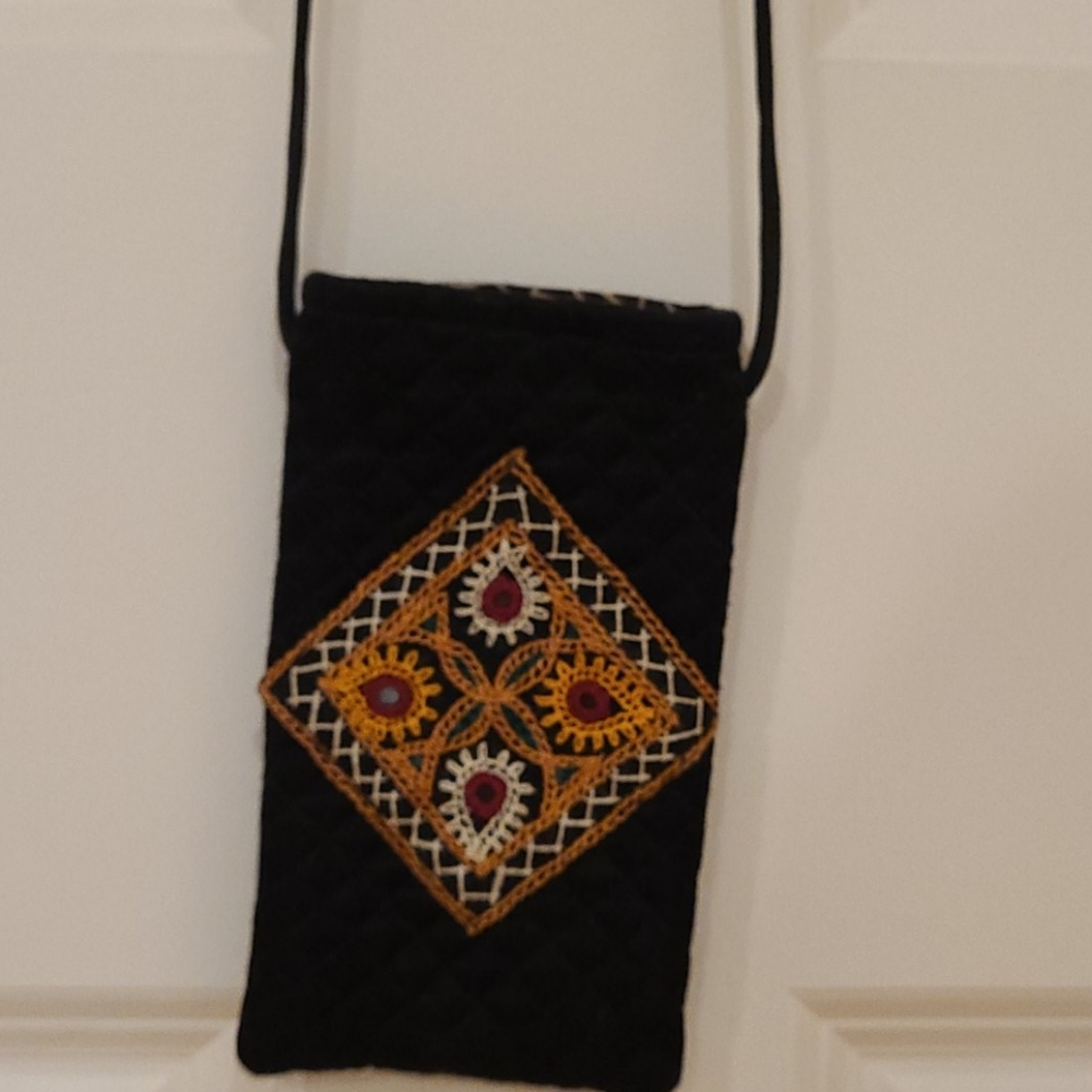 Long Quilted Pocket Purse